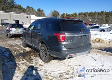 2016 Ford Explorer Platinum from USA, damaged, VIN 1FM5K8HT3GGC52240
